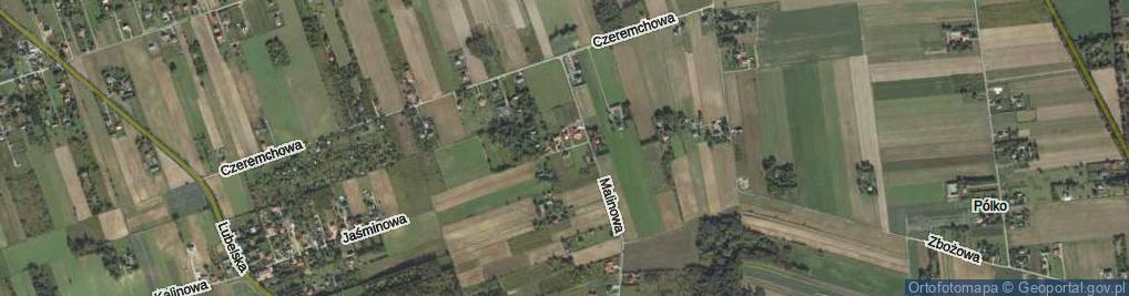 Zdjęcie satelitarne Agrestowa ul.